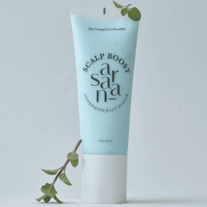 Scalp Peppermint Salt Scaler & Hair Tonic & Green Butter Treatment